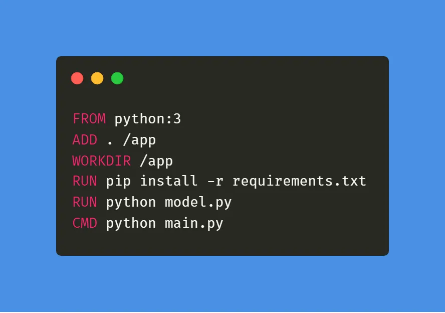 Dockerfile to Deploy to Cloud Run